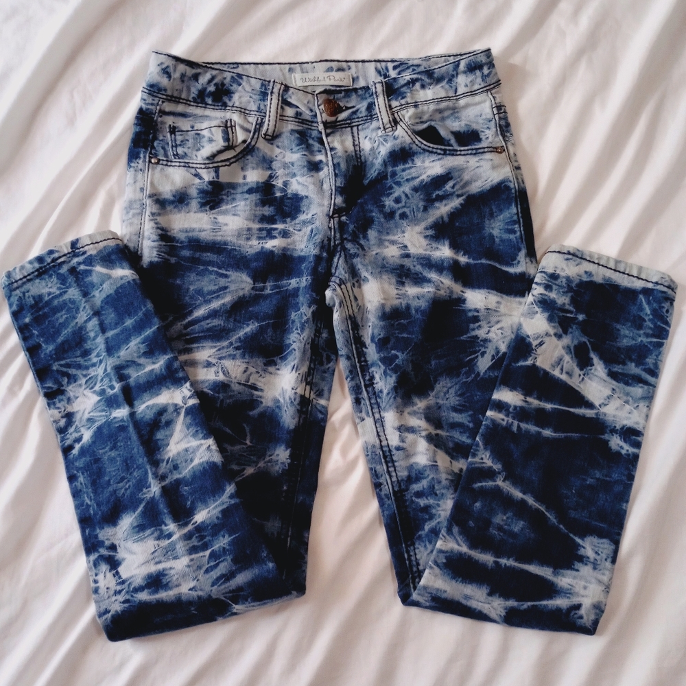 Girls Tie-Dye Jeans